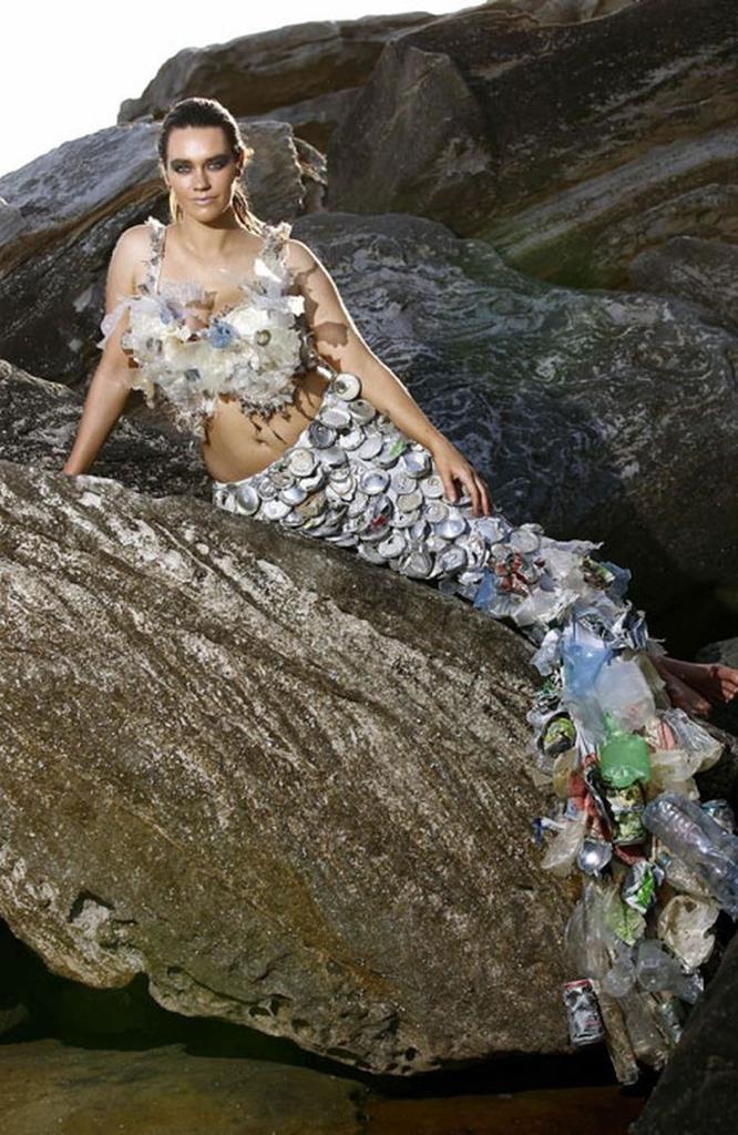seria consumo de plastico nas aguas